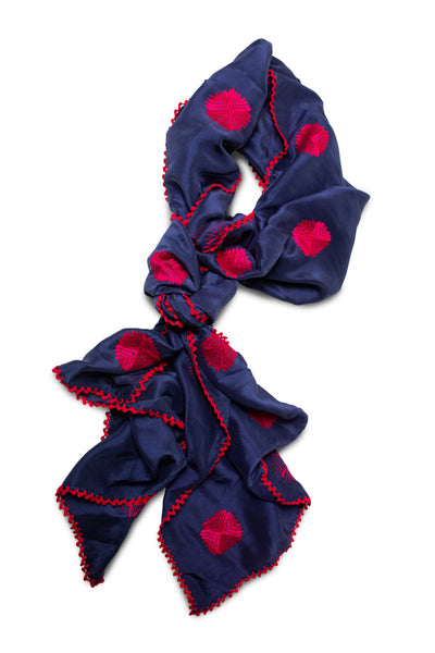 Allyssa Rosette Scarf
