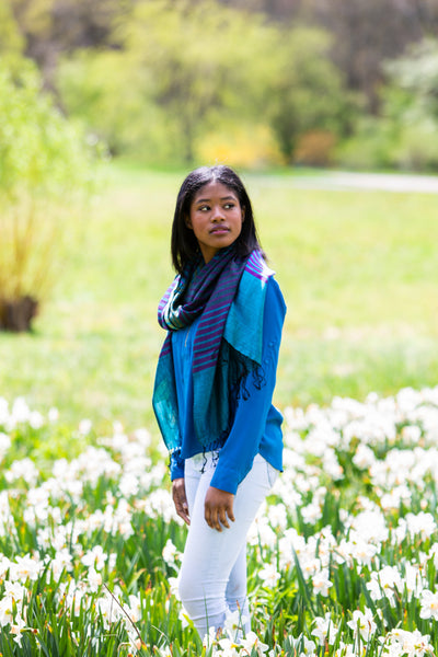 Anushka Striped Scarf