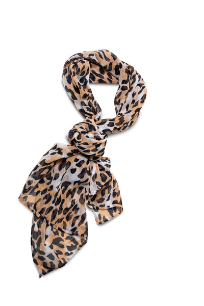 Lily Leopard Scarf